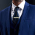 Roctee 3 Pack Skinny Tie Bar Clip Set, Suit Tie Clips for Men, Tie Necktie Clasp Pinch Clip on Tie, Suitable for Business Metting Wedding Annivers...